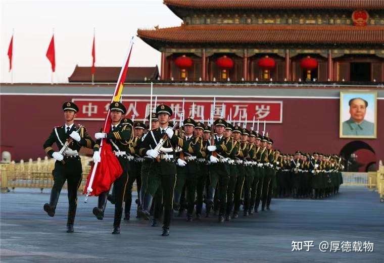 天安门国旗护卫队介绍 知乎
