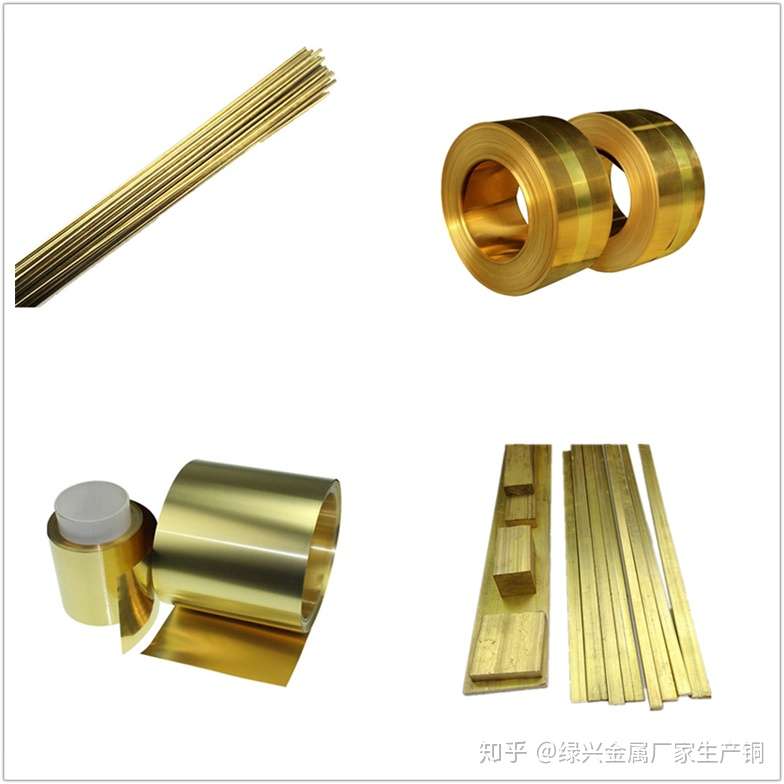铜材的分类及物理性能 知乎