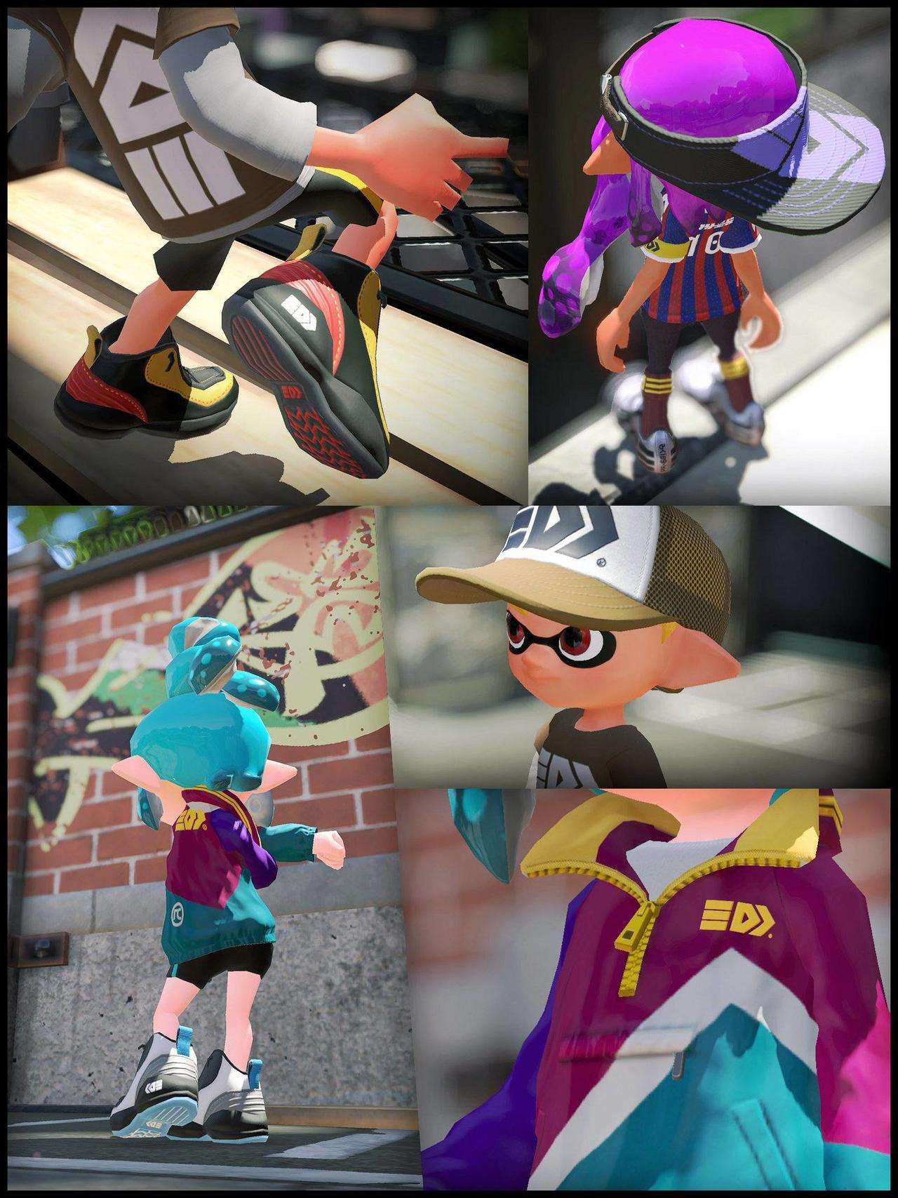 乌贼暖暖篇 Splatoon中的服装品牌 你肯定不知道这些 知乎