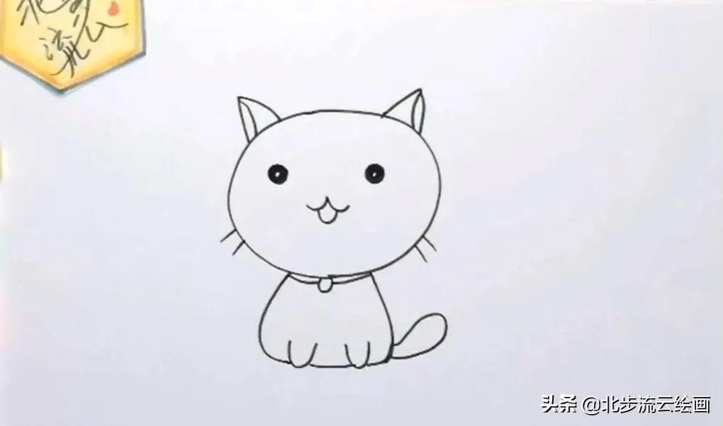 猫简笔画（简笔画小猫怎么画可爱）