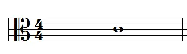 為什麼五線譜基本都是高音譜號和低音譜號很少用到中音譜號