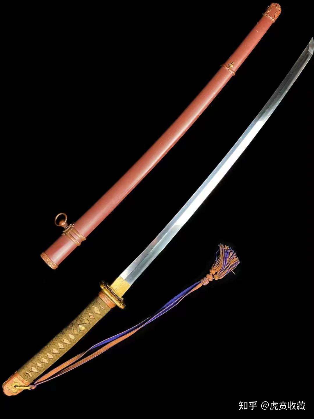 大日本帝国 陸軍98式軍刀 尉官用刀緒 復刻品