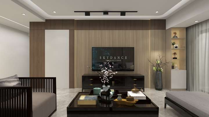 芈熊装饰 | 141㎡ 春华四季园 现代中式