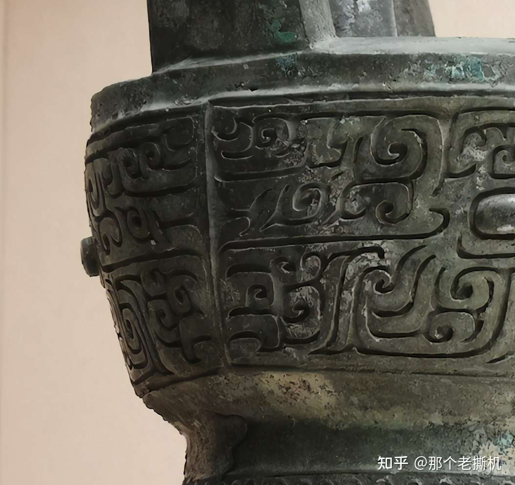 再入荷即納中国　青銅器　饕餮文神獣形　持ち手付尊　M　R3687C 工芸品