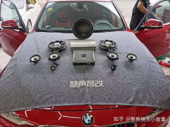让车主如痴如醉台州宝马3系音响无损改装英国蓝驱黄金声学作业