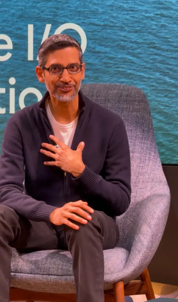 独家提问Google CEO Pichai：低谷时继续猛投AI，才让Google有了今天