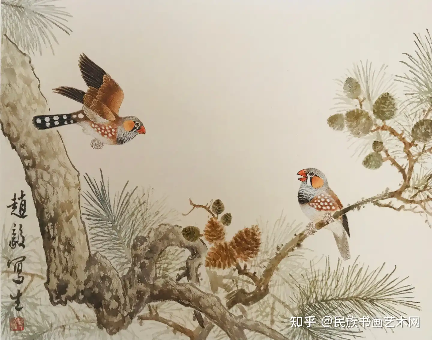 絵画❗️趙国明（チョウ コクメイ）の水彩画❗️ 趙国明 絵画 中国 画家 菊花 真作