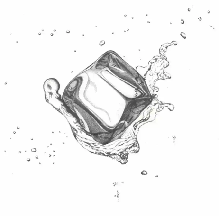 素描冰块的质感怎么画 戳进来你就会了 知乎 素描冰块的质感怎么画 戳进来你就会了 知乎