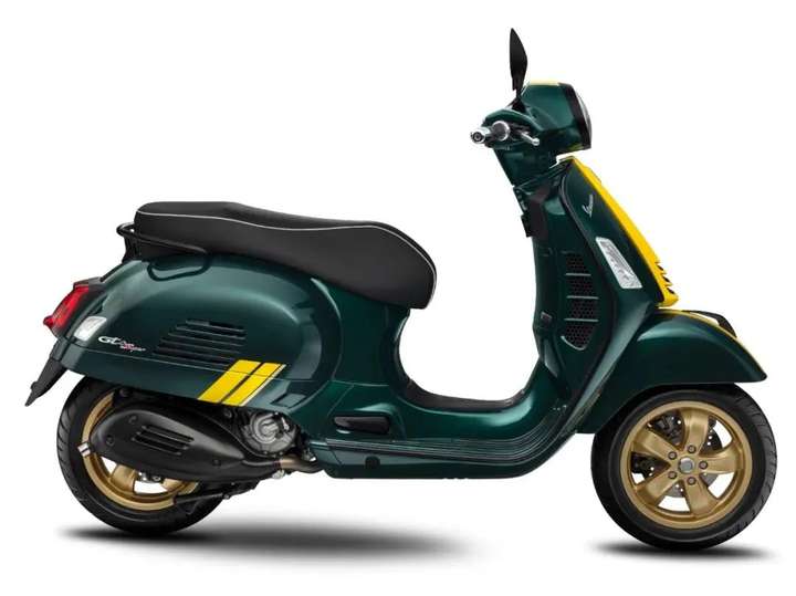 52800元起，Vespa 300cc踏板摩托，设计灵感源自60年代绅士竞速比赛