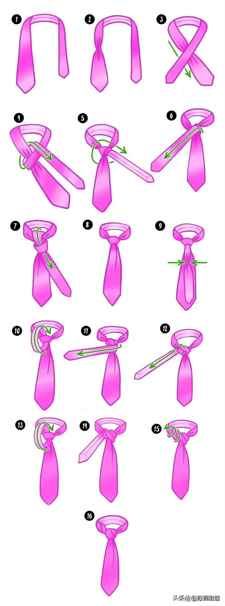 怎么打领带简单又好看？七种打领带的方法（图解）
