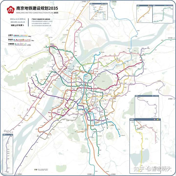 看一下地铁远期规划,虽说很多可能没法实现