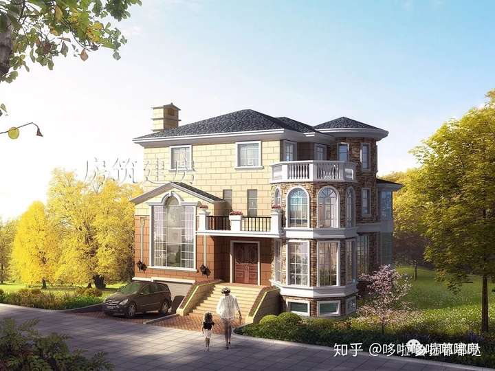 农村建房欧式八角窗设计为什么分分钟将房子变成别墅