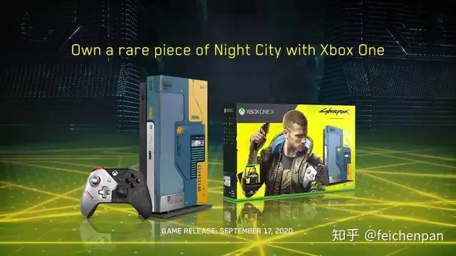 微软公布《赛博朋克2077》限定主机，最后一款限量XBOX ONE X机型- 知乎