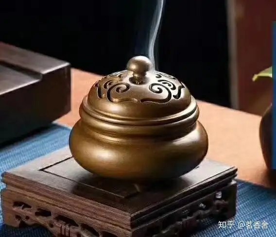 青銅 俊仙 香炉