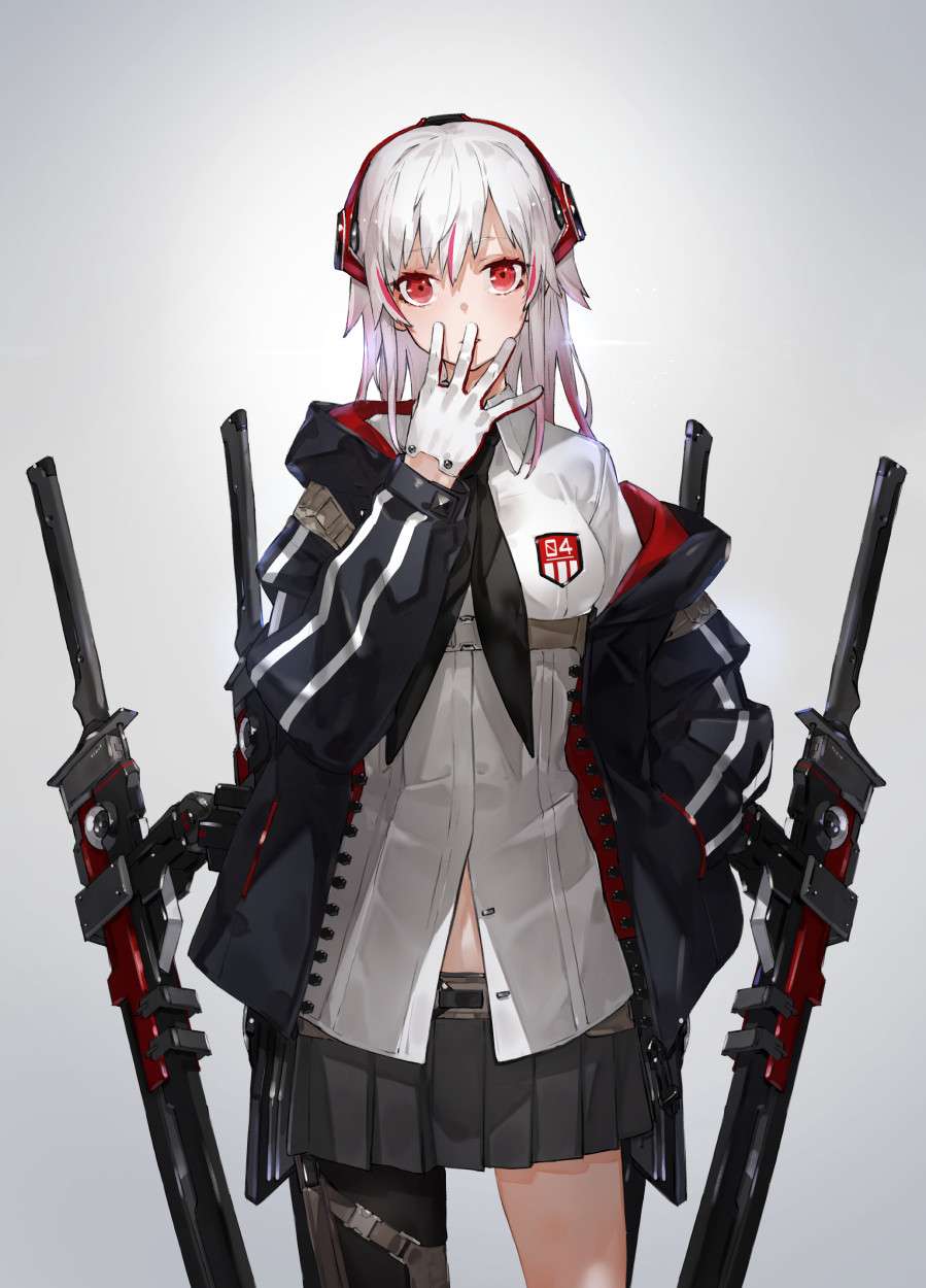 P站画师neco 武器少女 武装 知乎