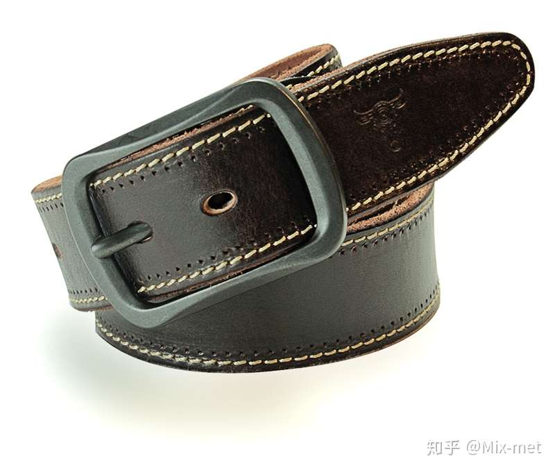 long leather belt