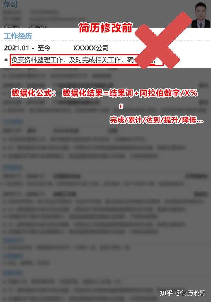 求职简历中的工作经历怎么写？