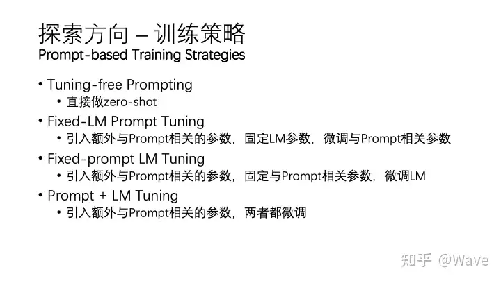 Prompt Learning 的训练策略