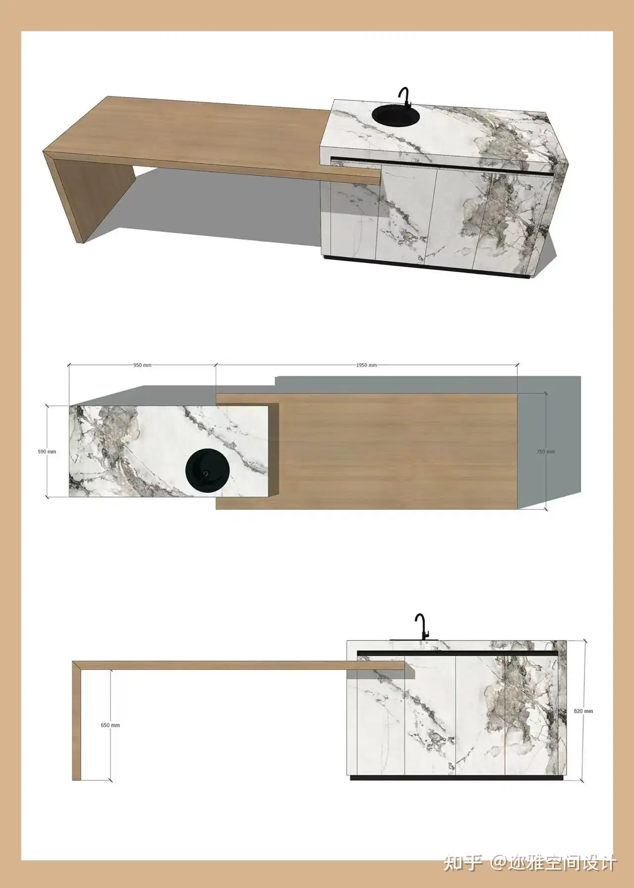 装修干货|厨房岛台超全尺寸进来抄作业- 知乎