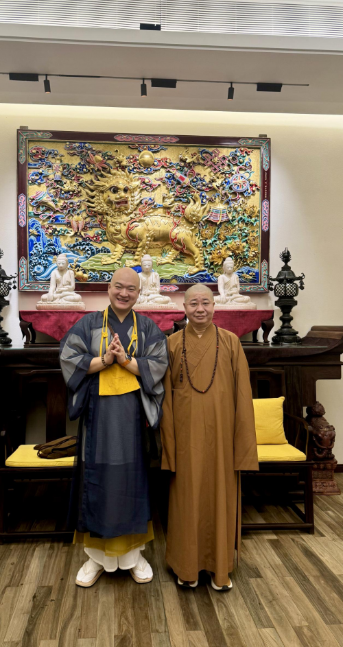 日本真言宗总本山仁和寺总务部长牟田清樹率团访问南普陀寺及闽南佛学院