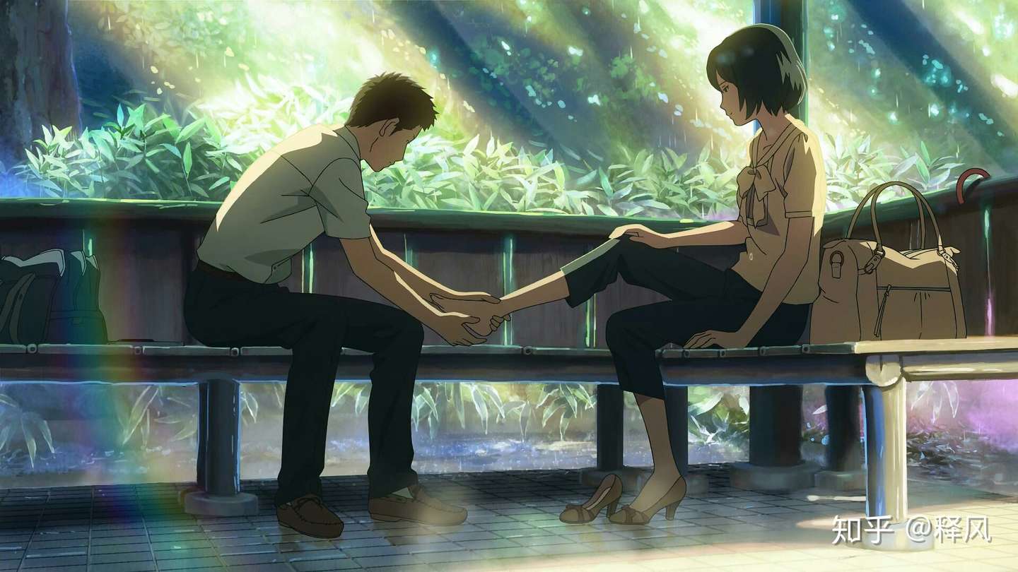 解读新海诚电影 言叶之庭 知乎