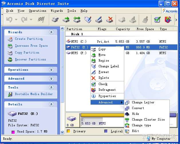 acronis disk direktor suite