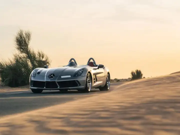 每日超跑系列:2009 奔驰 slr 迈凯伦 stirling moss