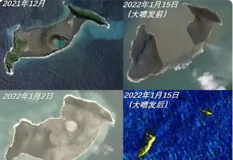 汤加火山爆发，威力相当于1000颗核弹，影响巨大，堪比史上7级火山喷发后的无夏之年？