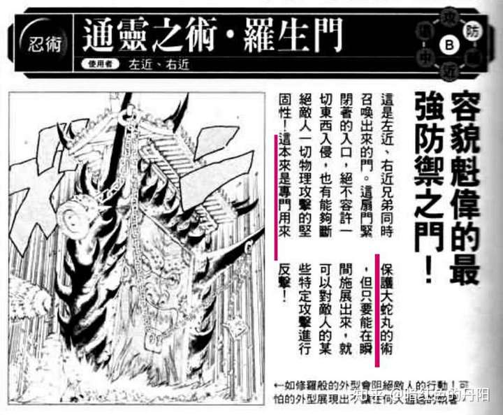 斗之书:这个术实际上是大蛇丸的