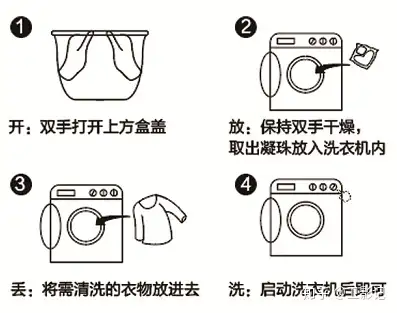 卫影洗衣凝珠的洗衣步骤四,洗衣凝珠好还是洗衣液好1,洗衣凝珠 去污
