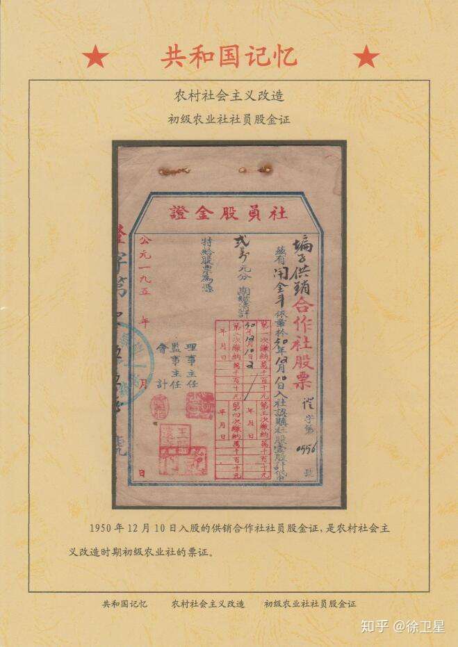 共和国记忆 收藏专题之五 农村社会主义改造 知乎