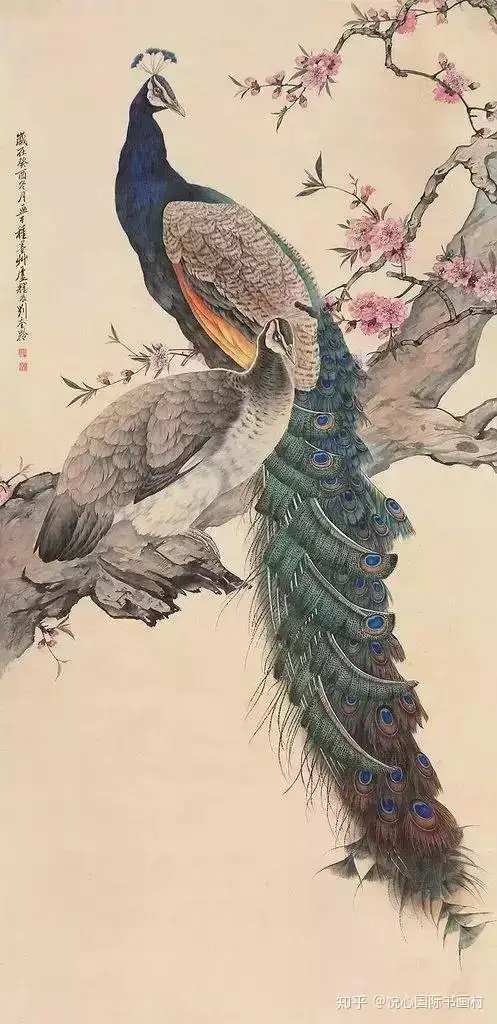 悦心赏析】花鸟大师刘奎龄绘画精品欣赏- 知乎