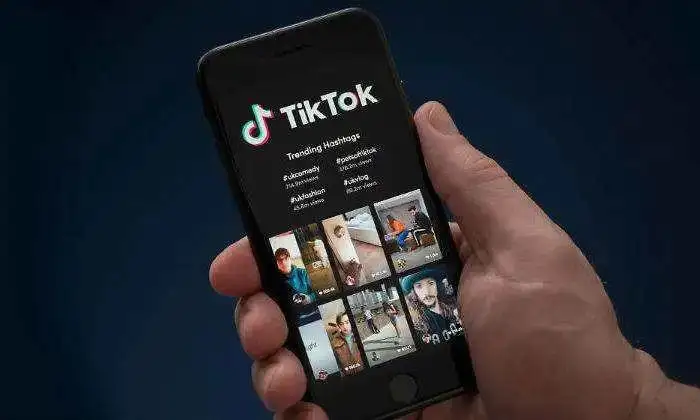 連接wifi4打開蘋果商店,這時tiktok黑屏圖片我們需要下載tiktok,我們