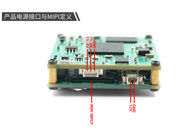 fcb-ev9500M  MIPI编码控制板接口定义