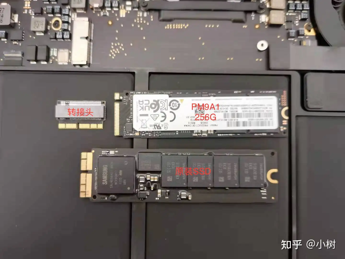 MacBook Air 2017（A1466）更换三星PM9A1固态硬盘- 知乎
