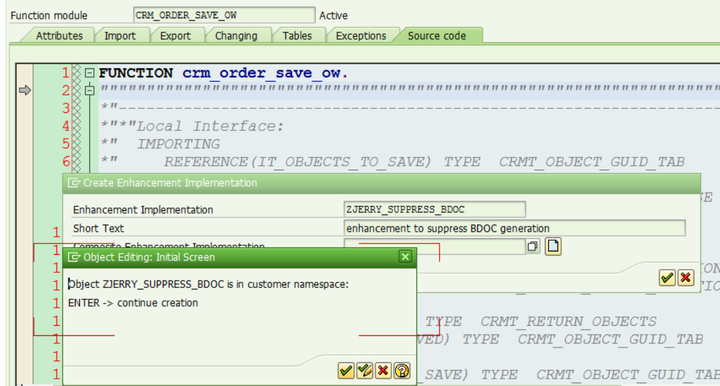 如何避免SAP訂單儲存後生成的中介軟體CSA inbound queue