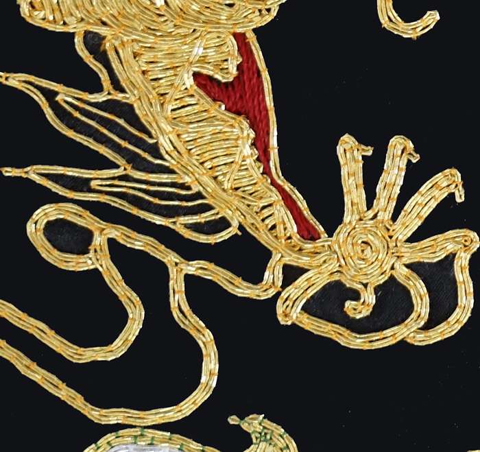 你不曾了解的湘绣针法 盘金绣 细致而又精美 知乎