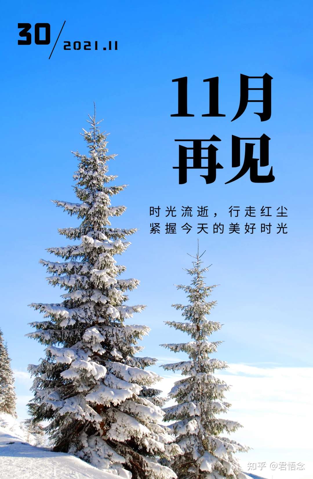 君悟念 的想法: 十一月再见,十二月你好,告别懒散的自己… - 知乎