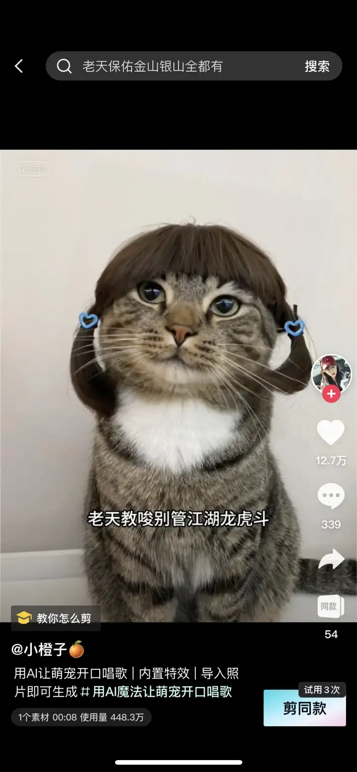 图片[14]-猫猫中文说唱火爆TikTok，神秘东方AI硬控老外-就爱副业网