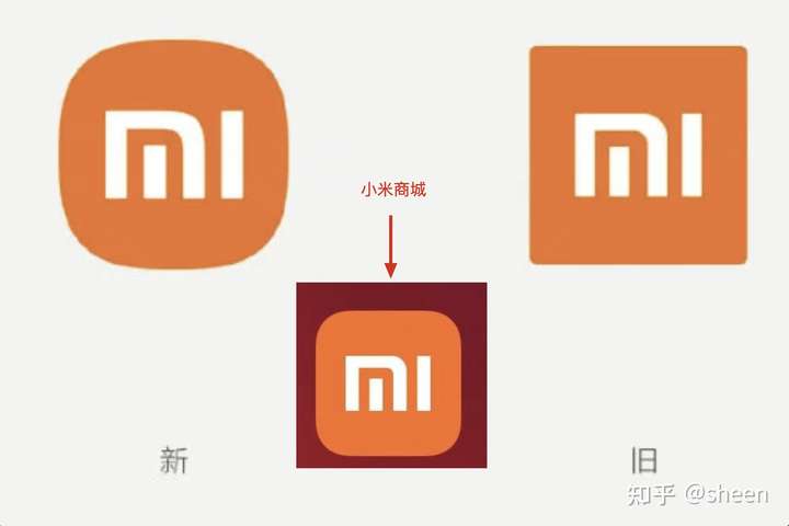 小米的新logo设计理念图片