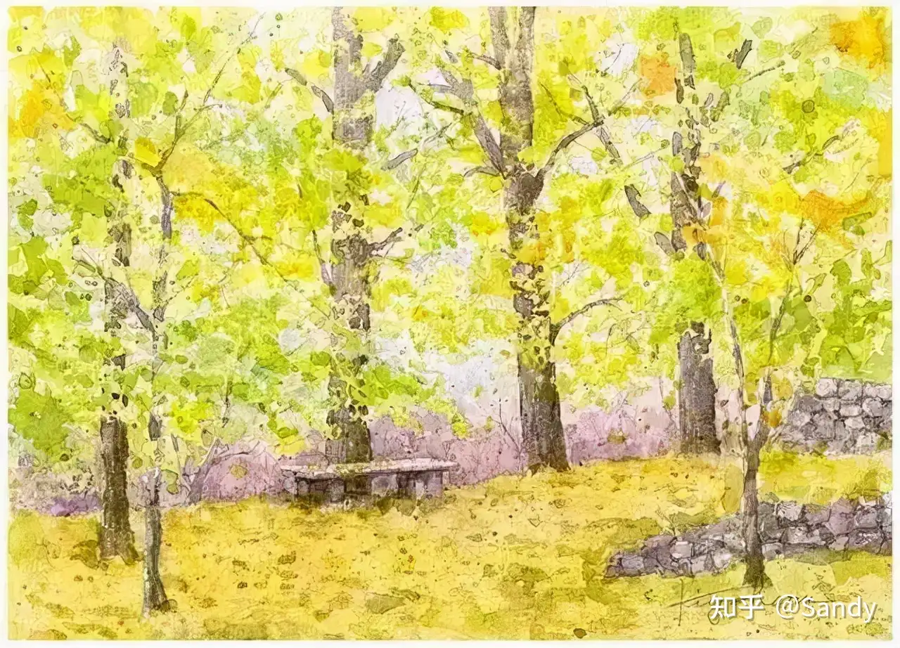 谈谈水彩画的调性 值得一看 知乎
