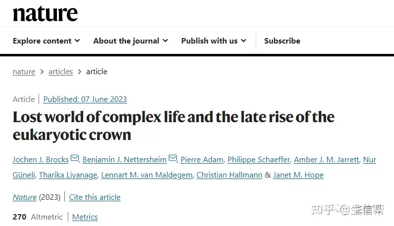 Lost world of complex life and the late rise of the eukaryotic