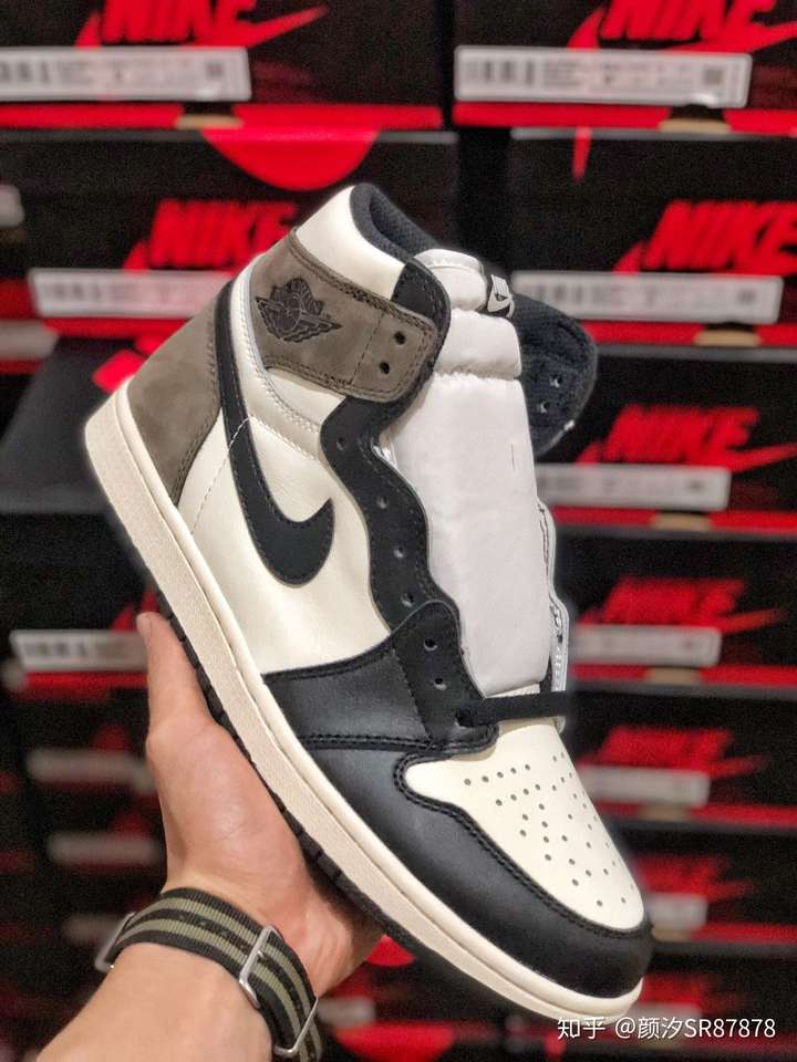 airjordan1darkmocha黑摩卡aj1小倒钩
