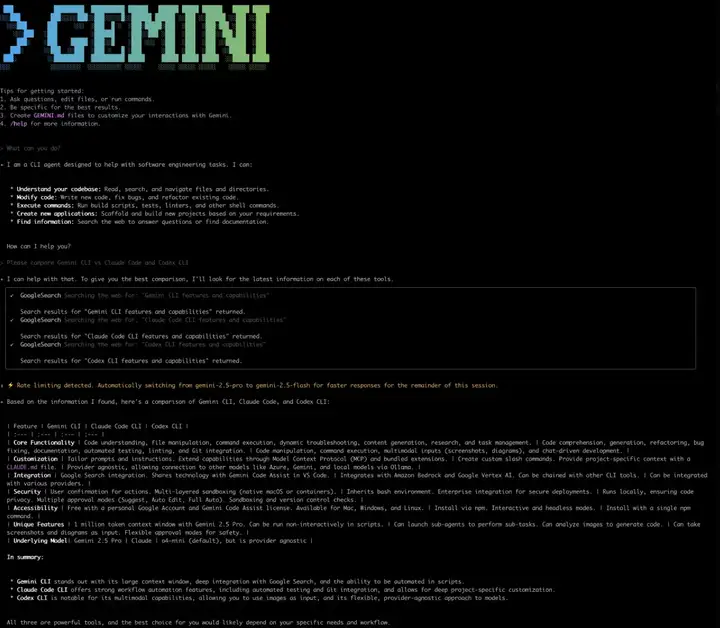 最新必看！谷歌版Claude Code发布， Gemini CLI大方开源、每分钟 60 次请求，每天 1000 次！