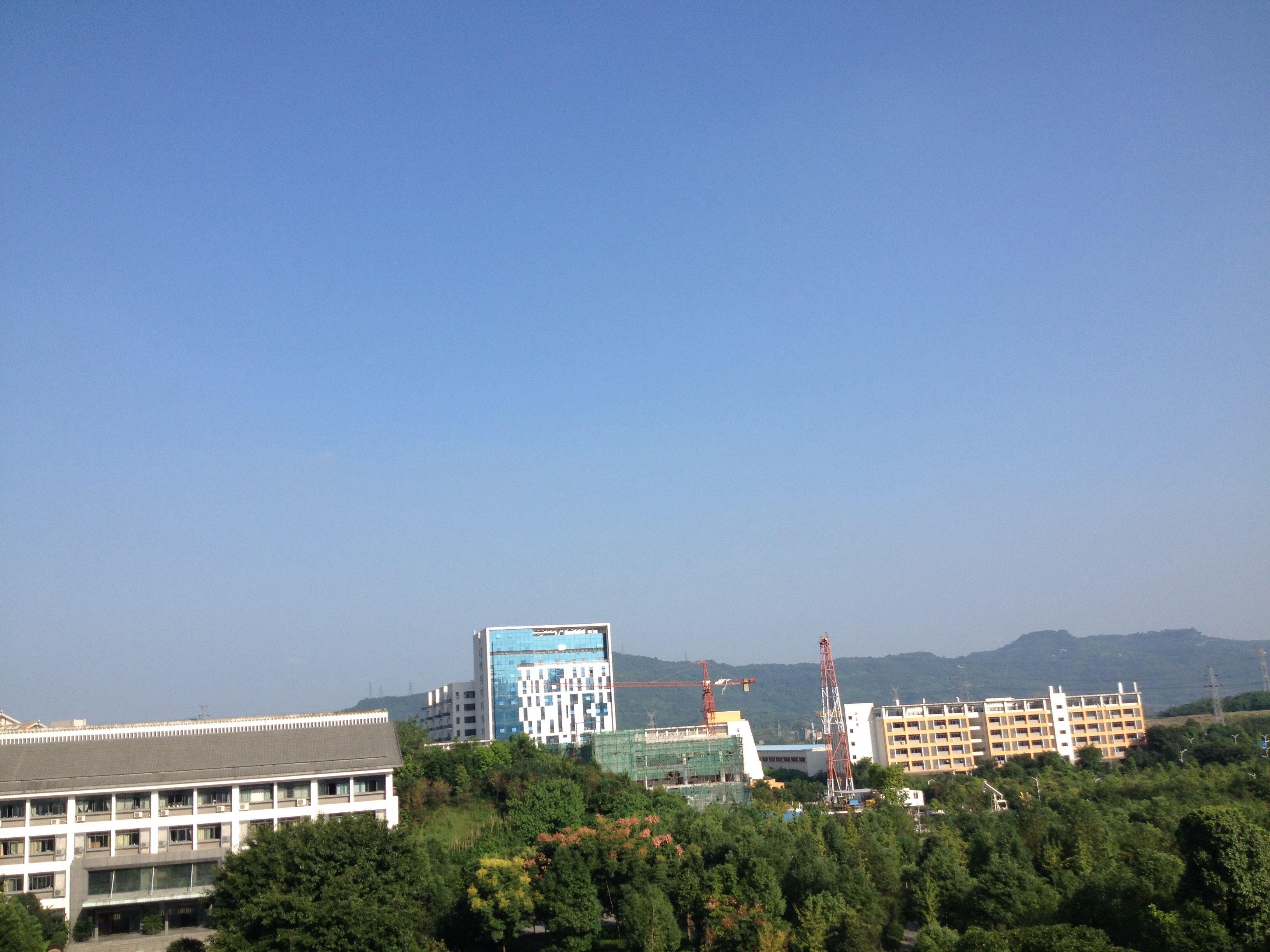 关于校园秋天的段落句子?