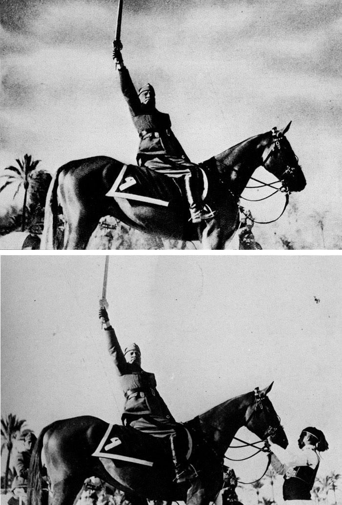 有哪些著名的历史照片是伪造修改或摆拍的