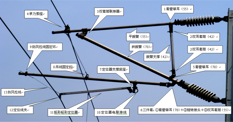 接触网装配图和零件图图片