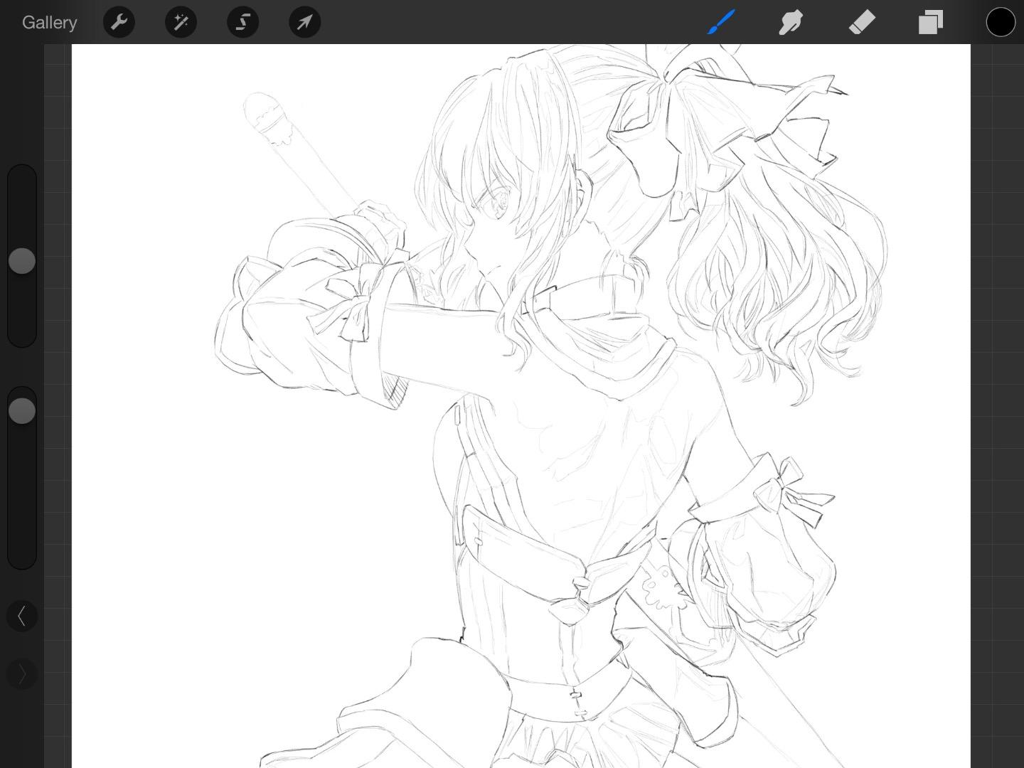 saber临摹第二弹saberlily画得我想死已增加绘图过程视频