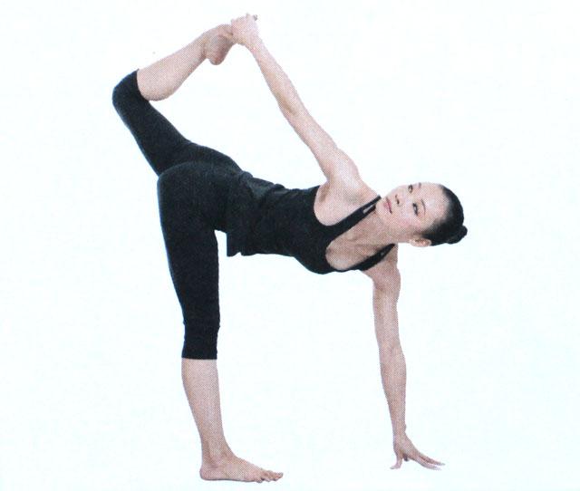 反半月式——瑜伽体式