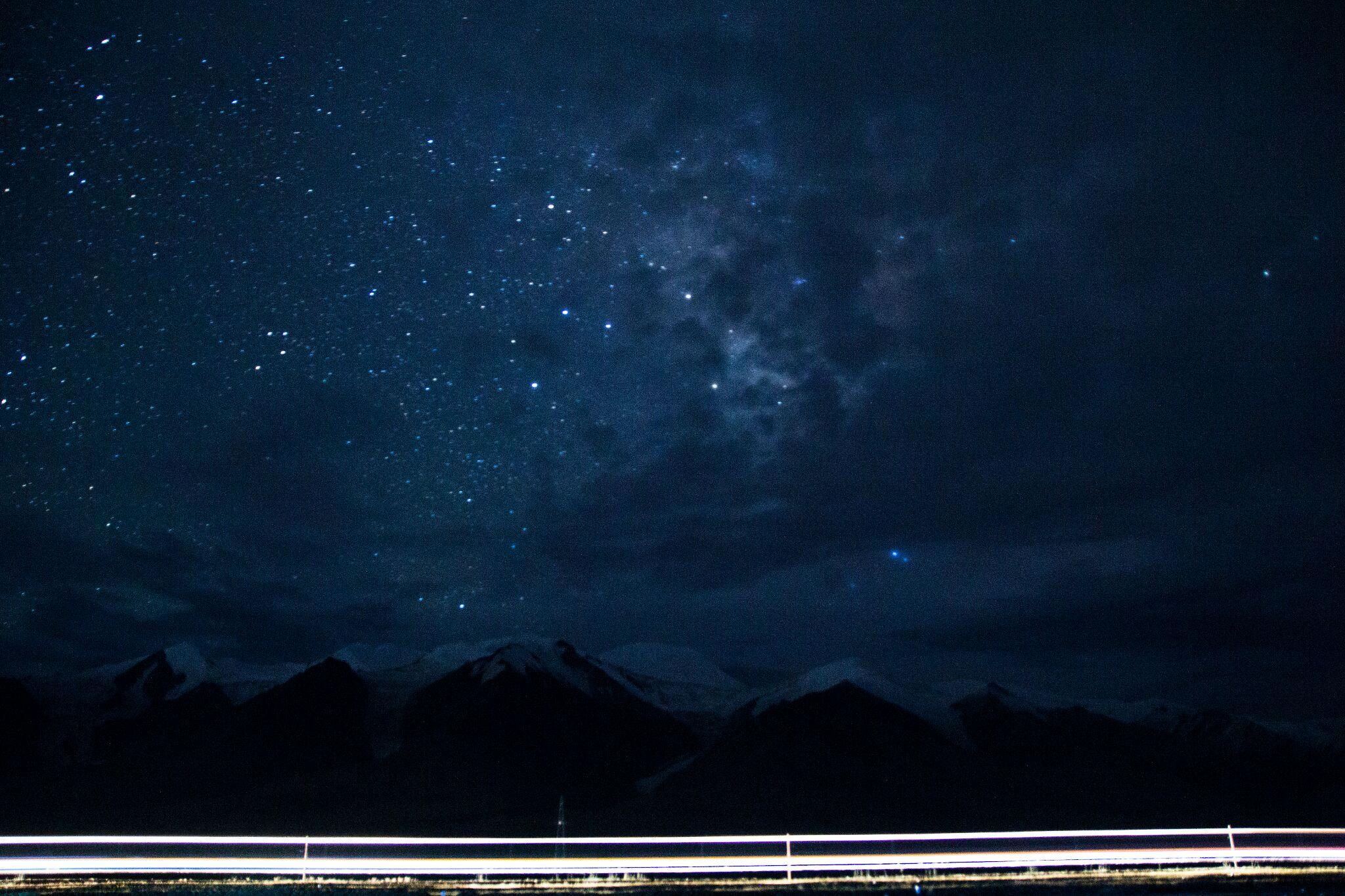 满天的星星 真实图片